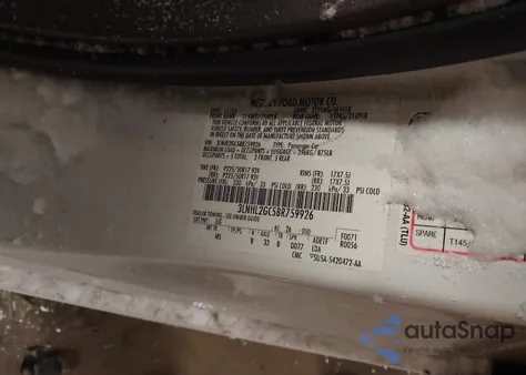 2011 Lincoln Mkz from USA, damaged, VIN 3LNHL2GC5BR759926